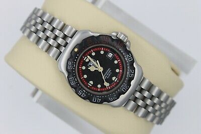 Tag Heuer WA1414.BA0495 Formula 1 Watch Womens Black Red SS