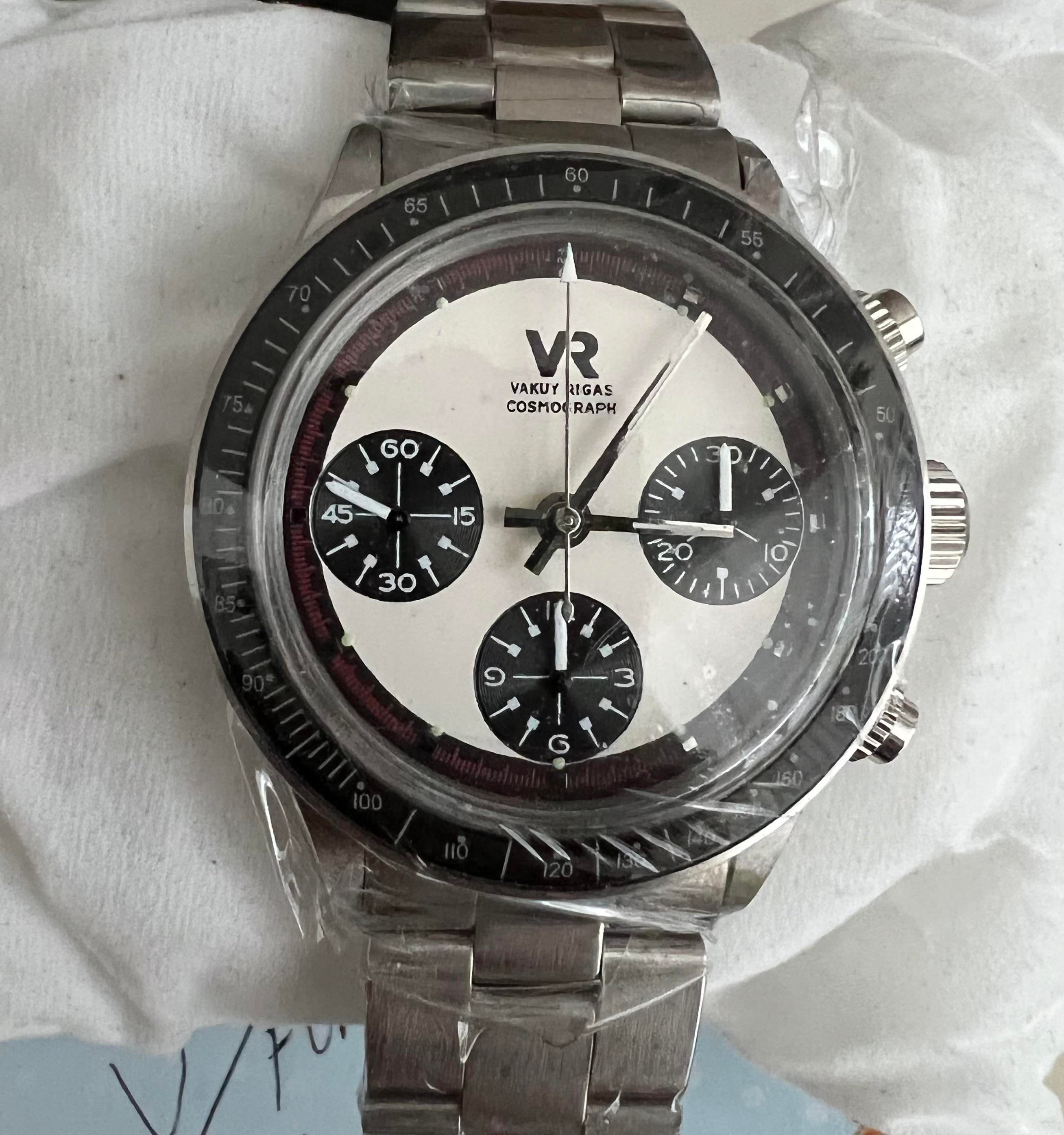 WTS] Vakuy Rigas Cosmograph Paul Newman Homage Chronograph Panda