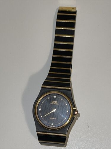 Vintage Quartz watch ORIS Toledo 7162 Swiss Made Not Working