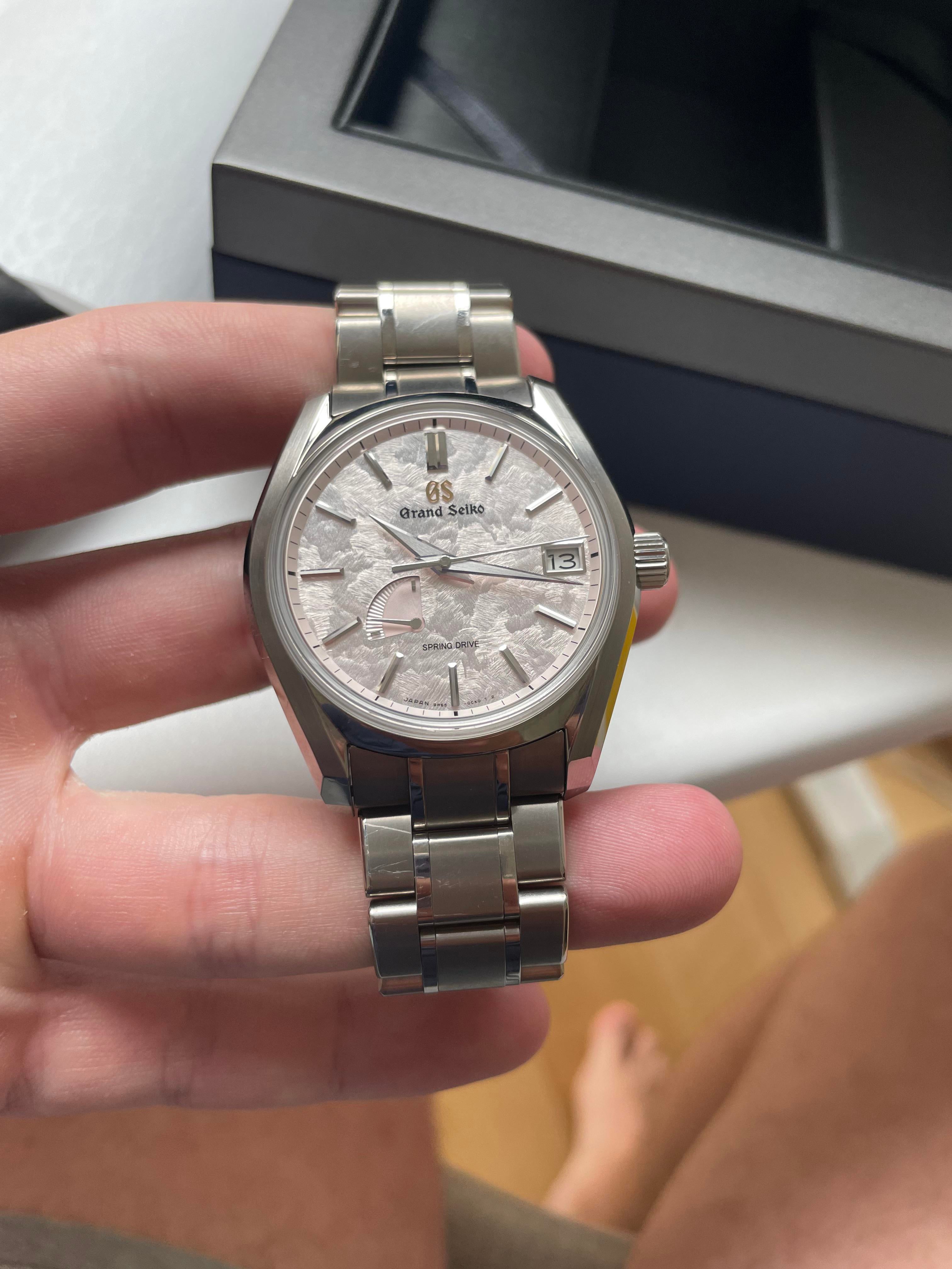 WTS] Grand Seiko SBGA414 “Cherry Blossom” Full Set with