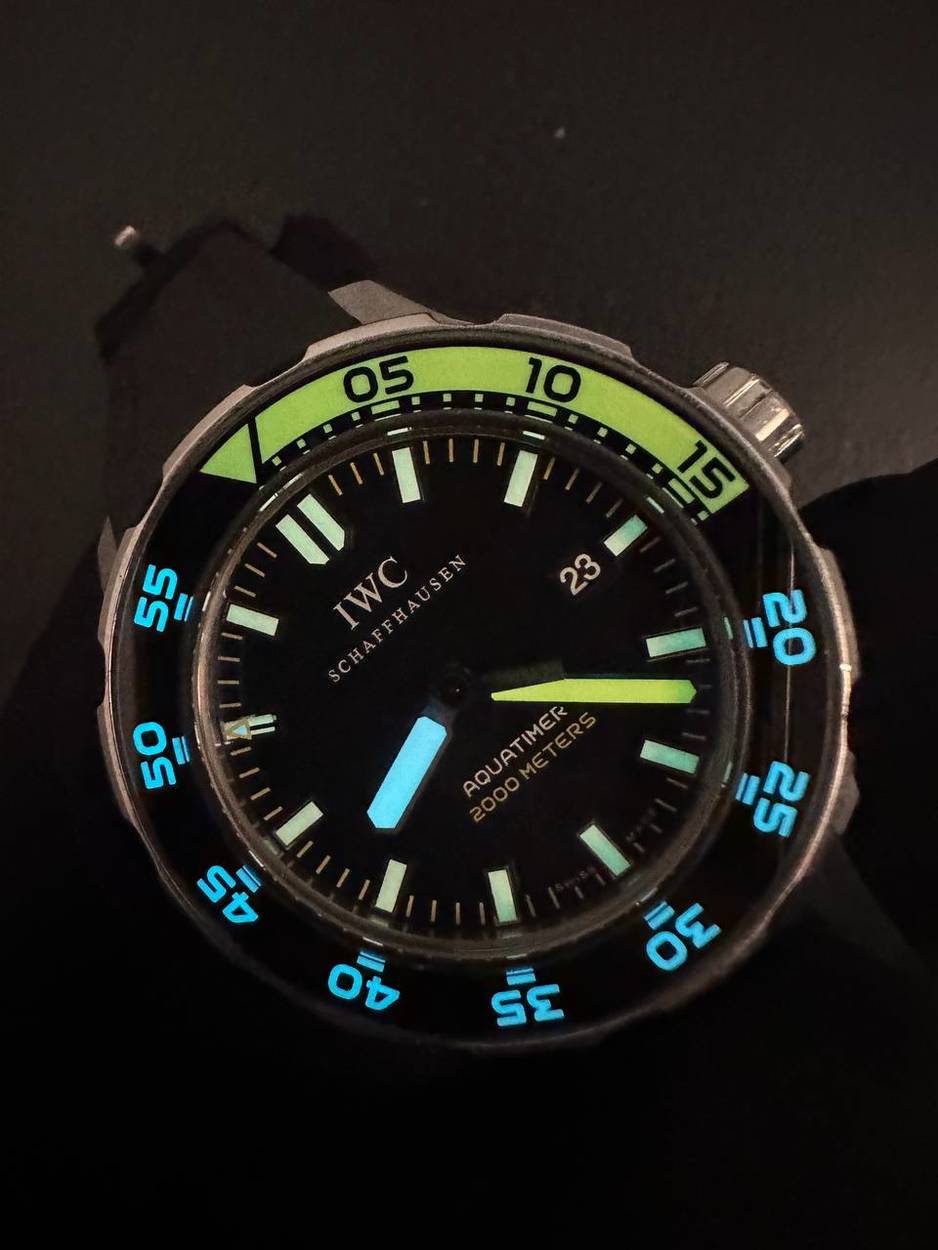 Iwc 2024 aquatimer lume