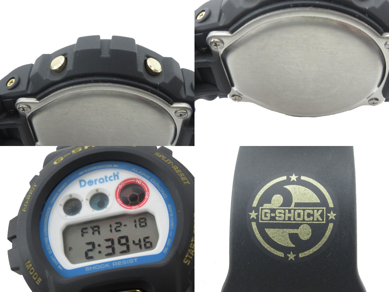 Used G Shock G Shock Doratch Doraemon Doratch Dw 6900 Digital Men S Watch Black Kagoshima Store Watchcharts
