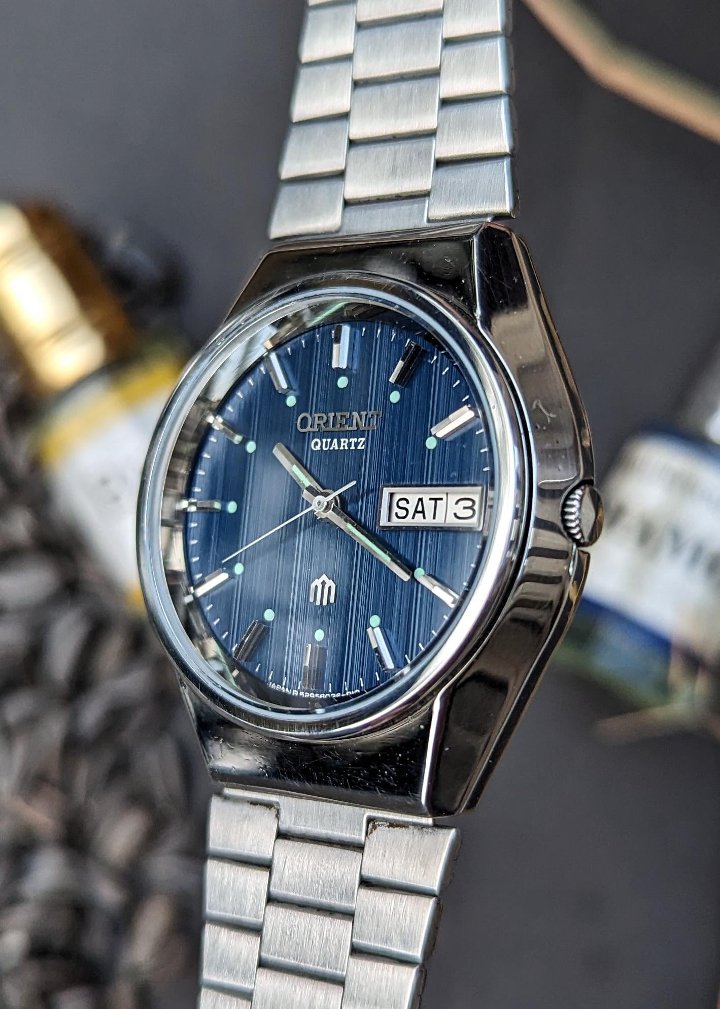 WTS] Vintage ORIENT quartz ???? Ref.529603-60 // Lining dial