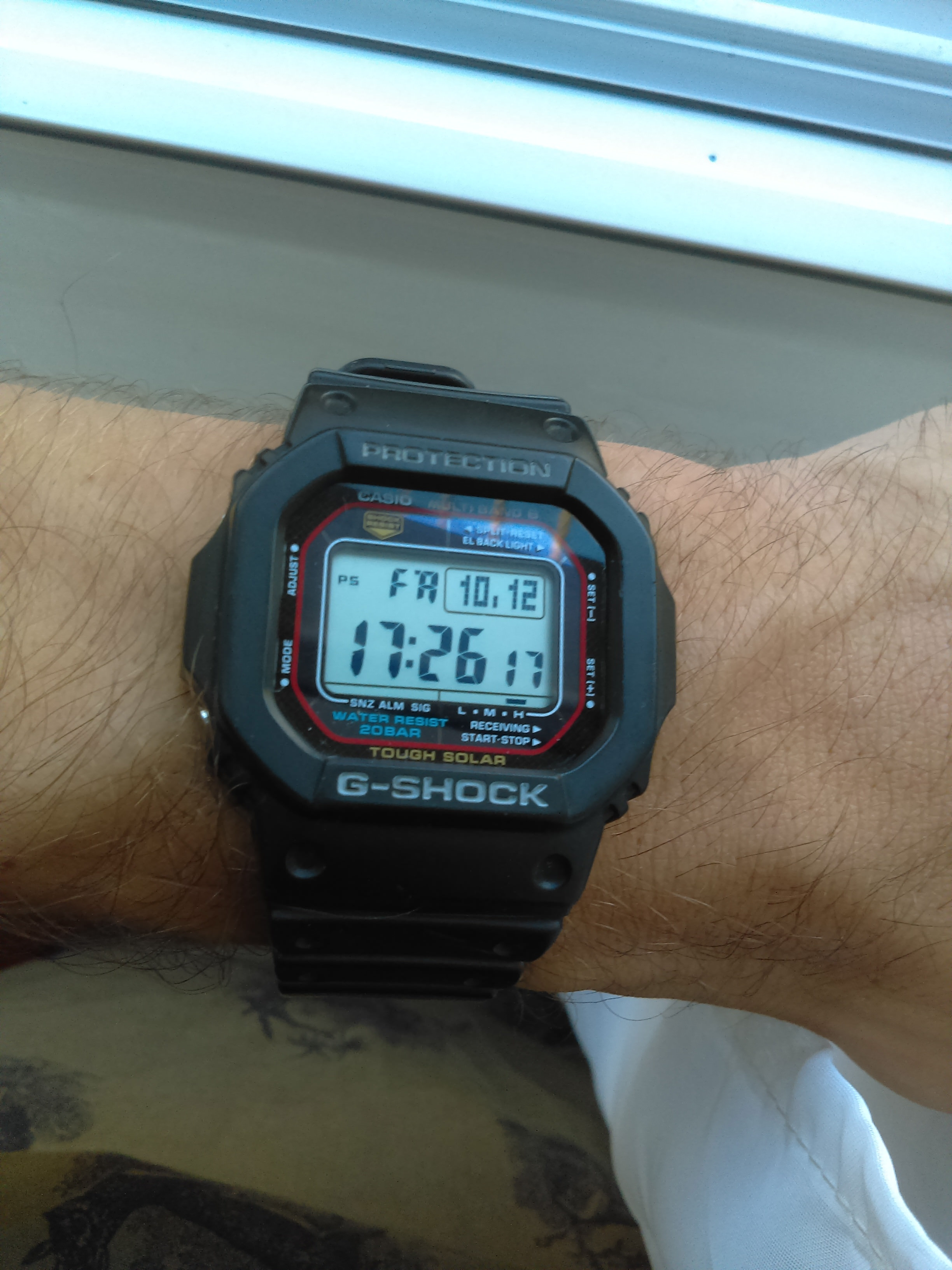 burgundy g shock