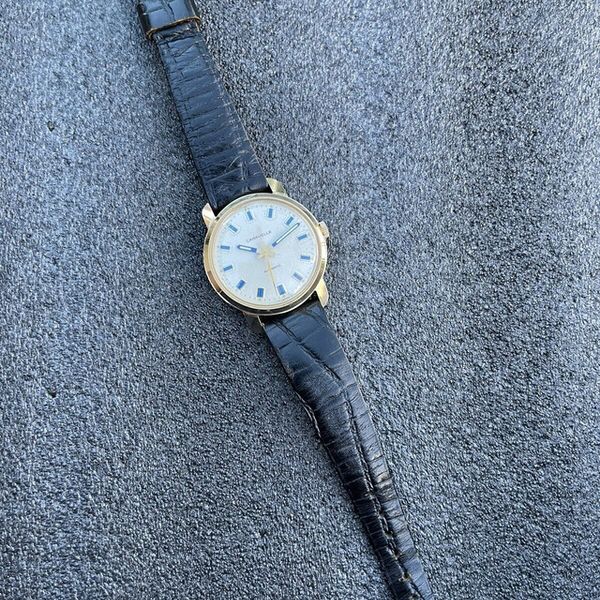 FS Rare Caravelle By Bulova 17J Automatic Watch 1973 Japan Dial Runs