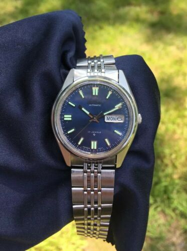 Vintage Seiko 6309 / 6309-8019 Beautiful Blue Dial | WatchCharts