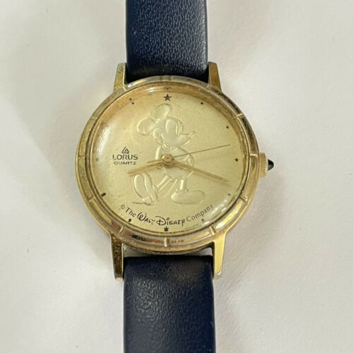 Vintage Lorus Walt Disney Company Mickey Mouse Watch Wristwatch Quartz Y481 1730 WatchCharts