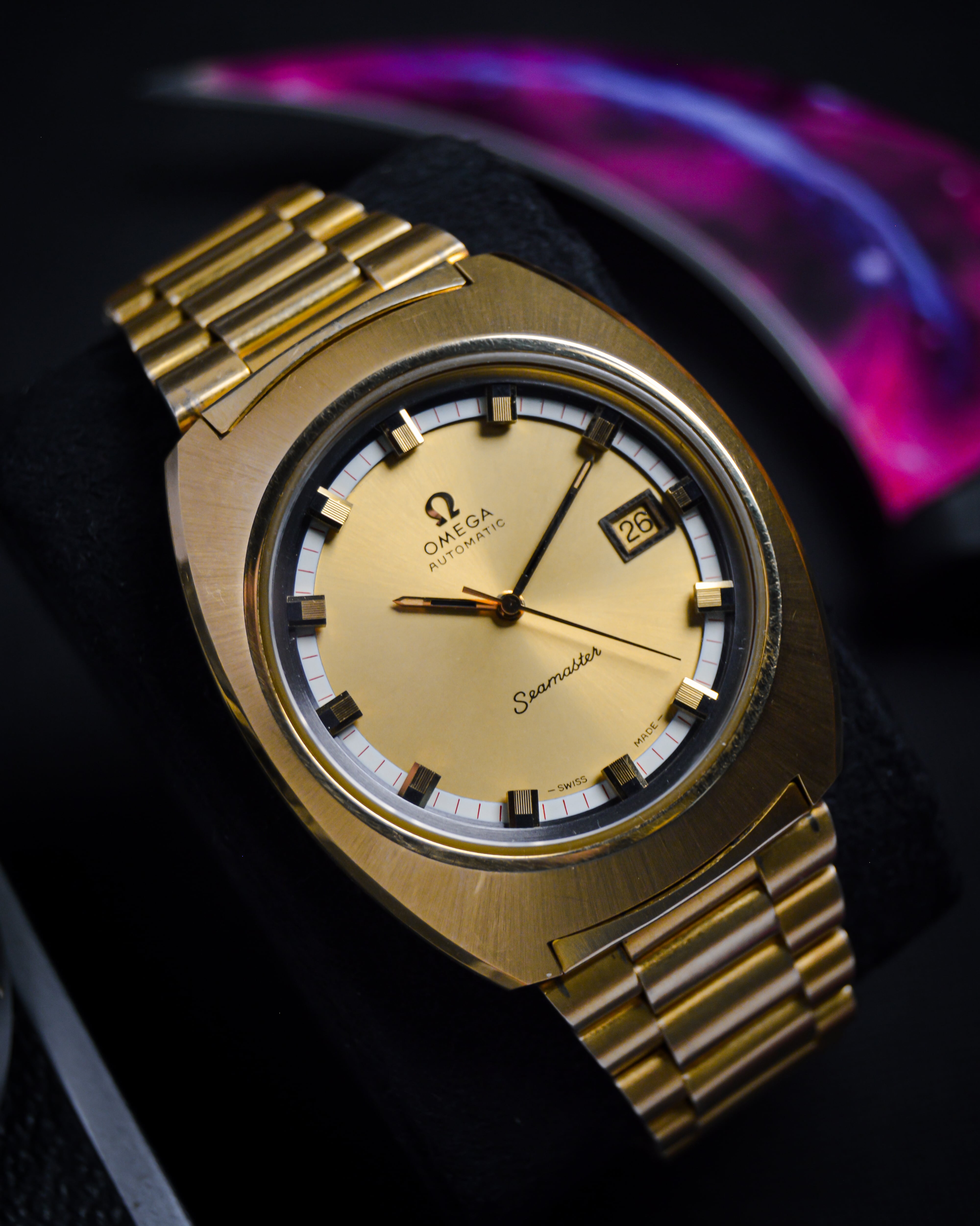 wts] 1971 Vintage Omega Seamaster Automatic ✨ Jumbo Armour Case 