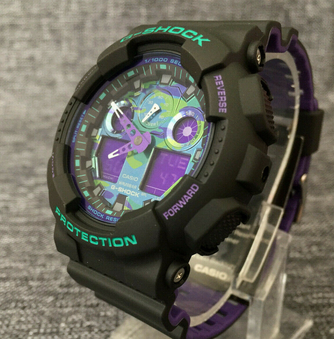 g shock ga 100 bl