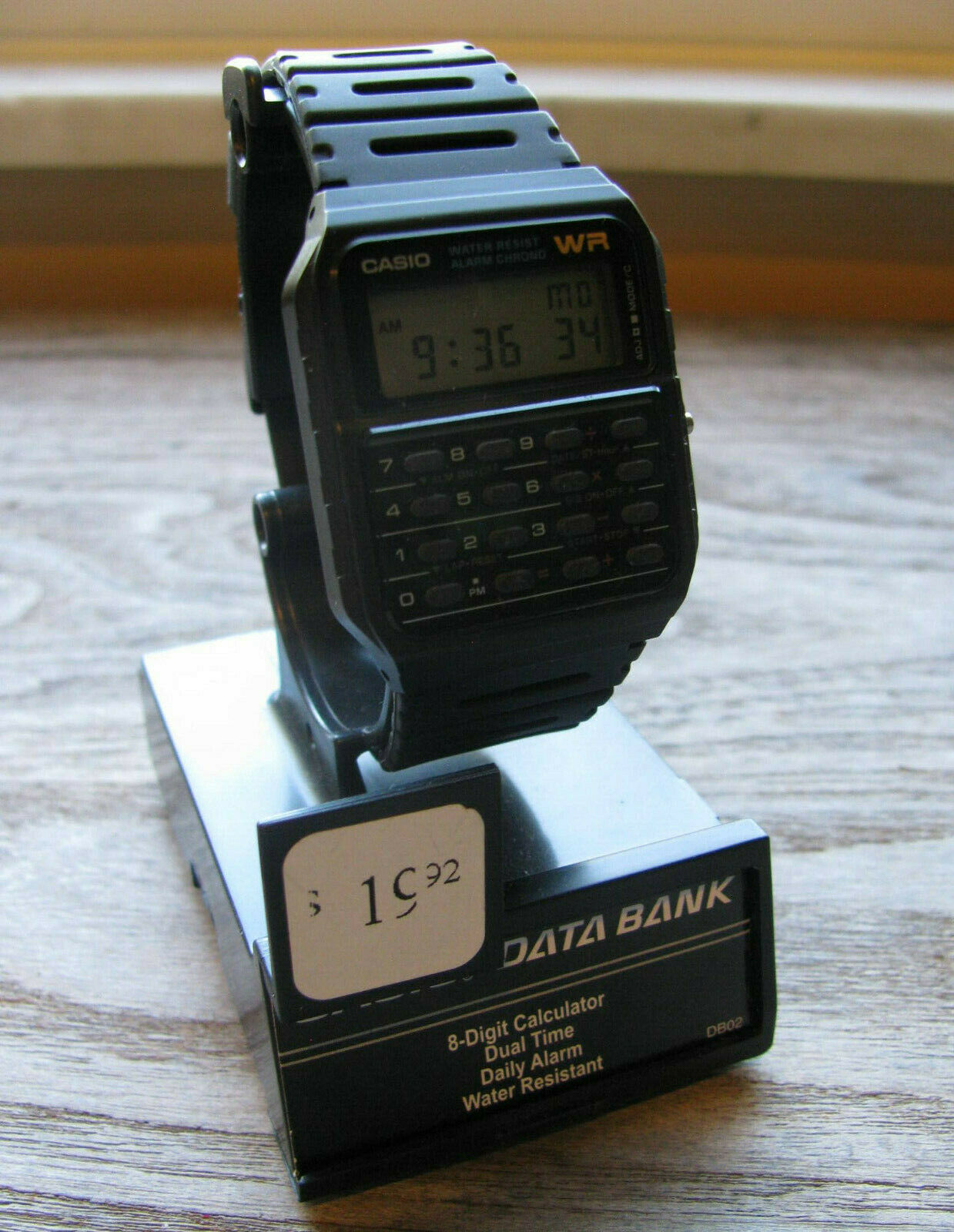ankel Kiks ensidigt Vintage Casio 3208 CA-53W Data Bank Calculator Alarm Chrono Watch W/ Manual  | WatchCharts