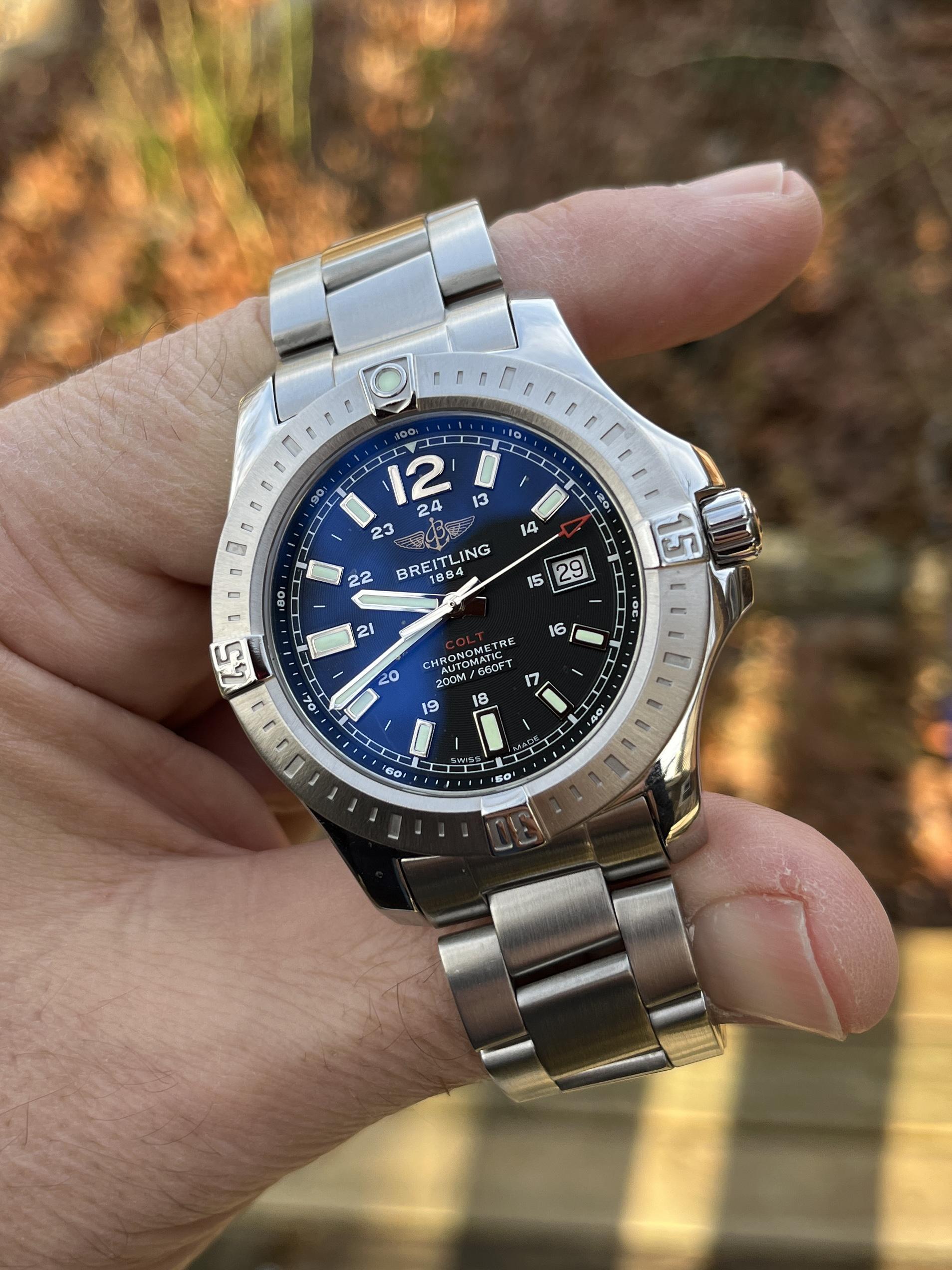WTS] Breitling Colt A17388 42MM Serviced *EXCELLENT COND 