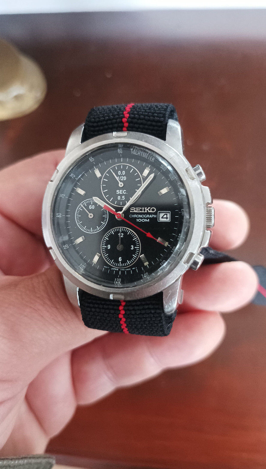 Montre Seiko Chronographe seconde foudroyante WatchCharts