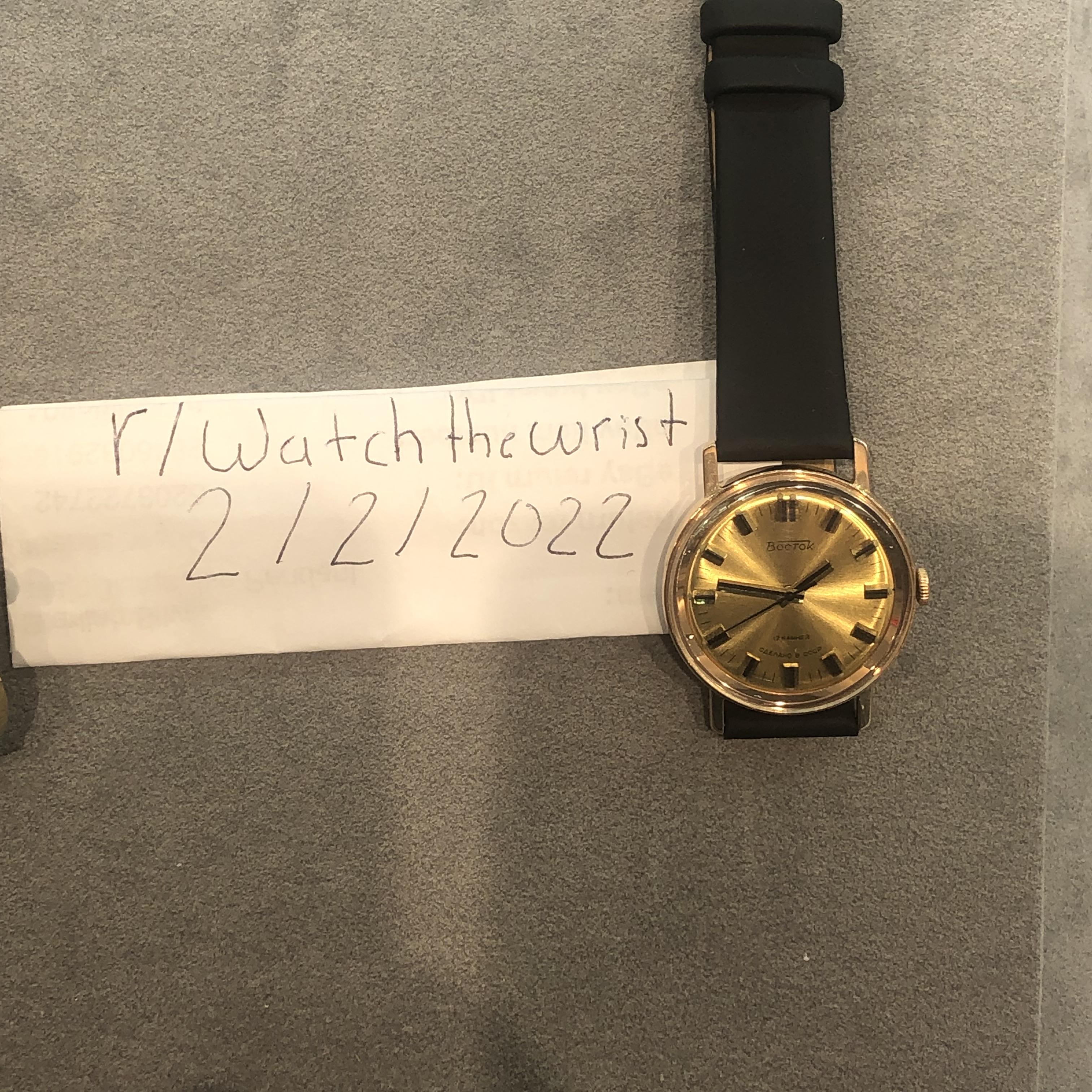 WTS/WTT] Vostok / Boctok CCCP / USSR Solid 583 Russian Rose Gold 