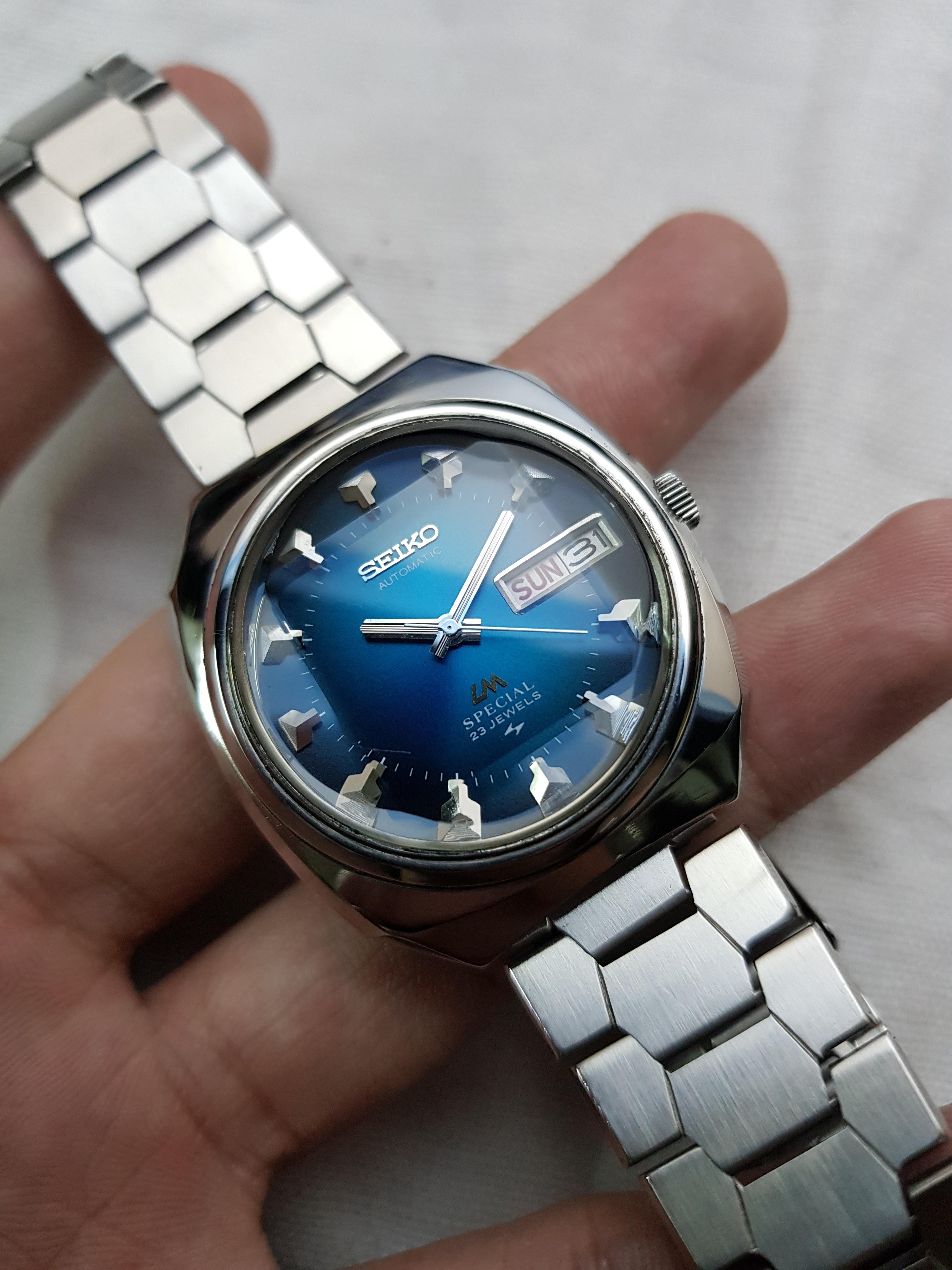 WTS] Seiko LM Special 5216-6000 Faceted Crystal Hi-beat Automatic