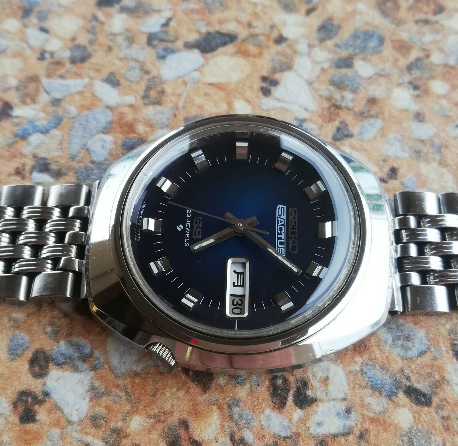 SEIKO 5ACTUS SS 6106-7590 23石 10000円引き - n3quimica.com.br