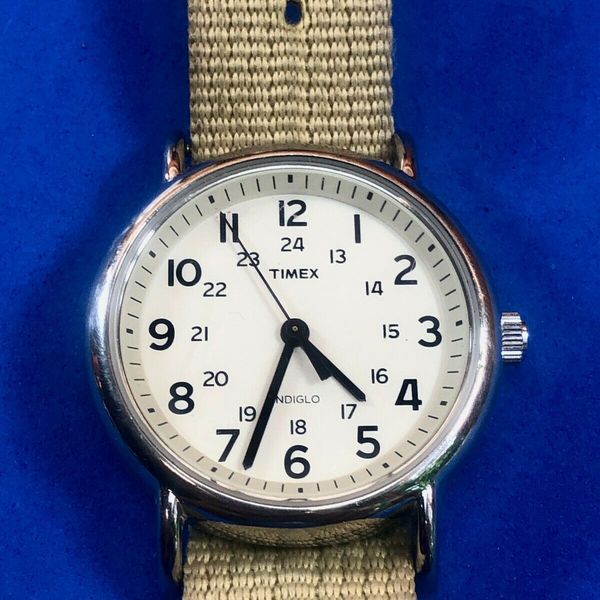 Timex Indiglo Field Casual Watch WR 30M CR2016 CELL V6 QUARTZ WatchCharts