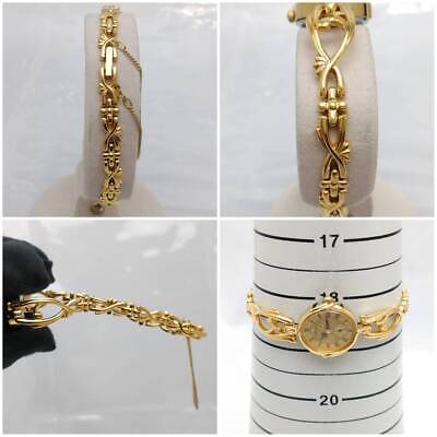 SEIKO 1428-5120 Ladies used watch quartz 3 needles gold