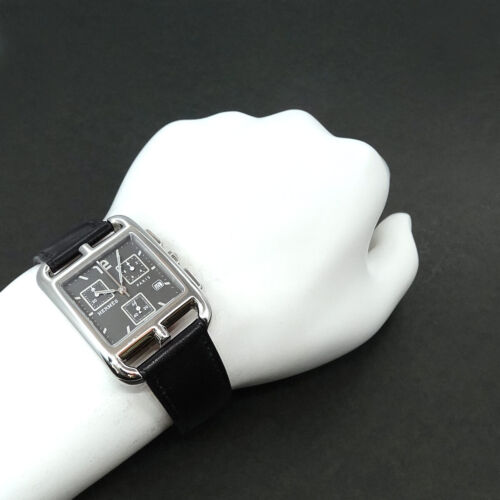 HERMES Cape Cod Chronograph CC1.910 Quartz Mens Watch 90216839