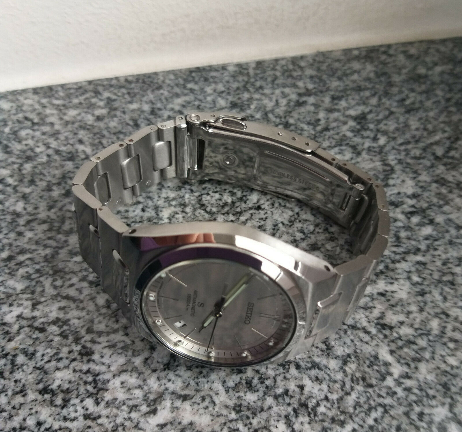 □ SEIKO SUS セイコー サス 耐磁時計 ANTIMAGNETIC 16000A/m 美品