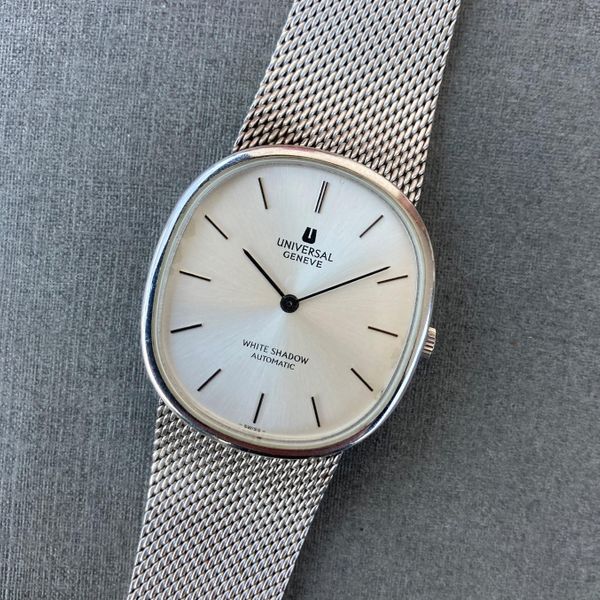 [WTS] Universal Geneve White Shadow Ellipse Full Set WatchCharts