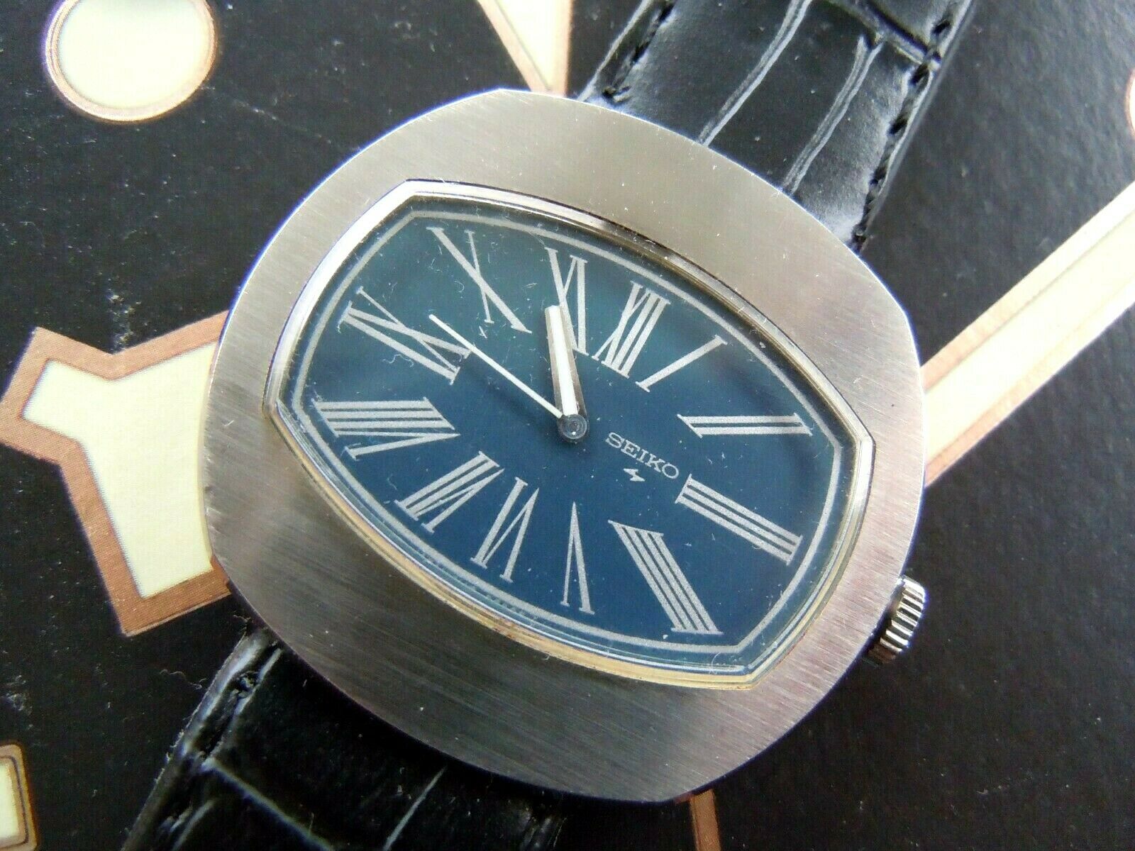 Seiko 2140-7000 21J Manual Wind Thin Case Dress Watch Japan