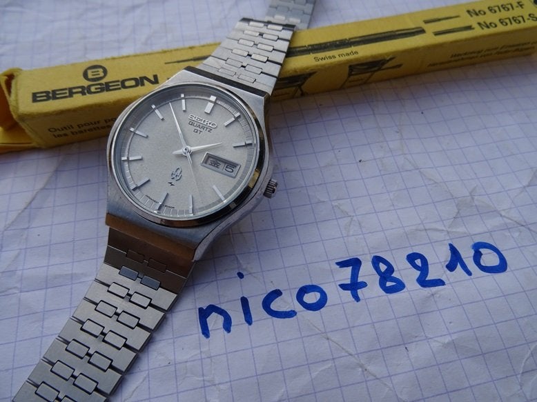 Seiko 0823-8000 QT Quartz - November 1974 - JDM [EU Seller] | WatchCharts  Marketplace