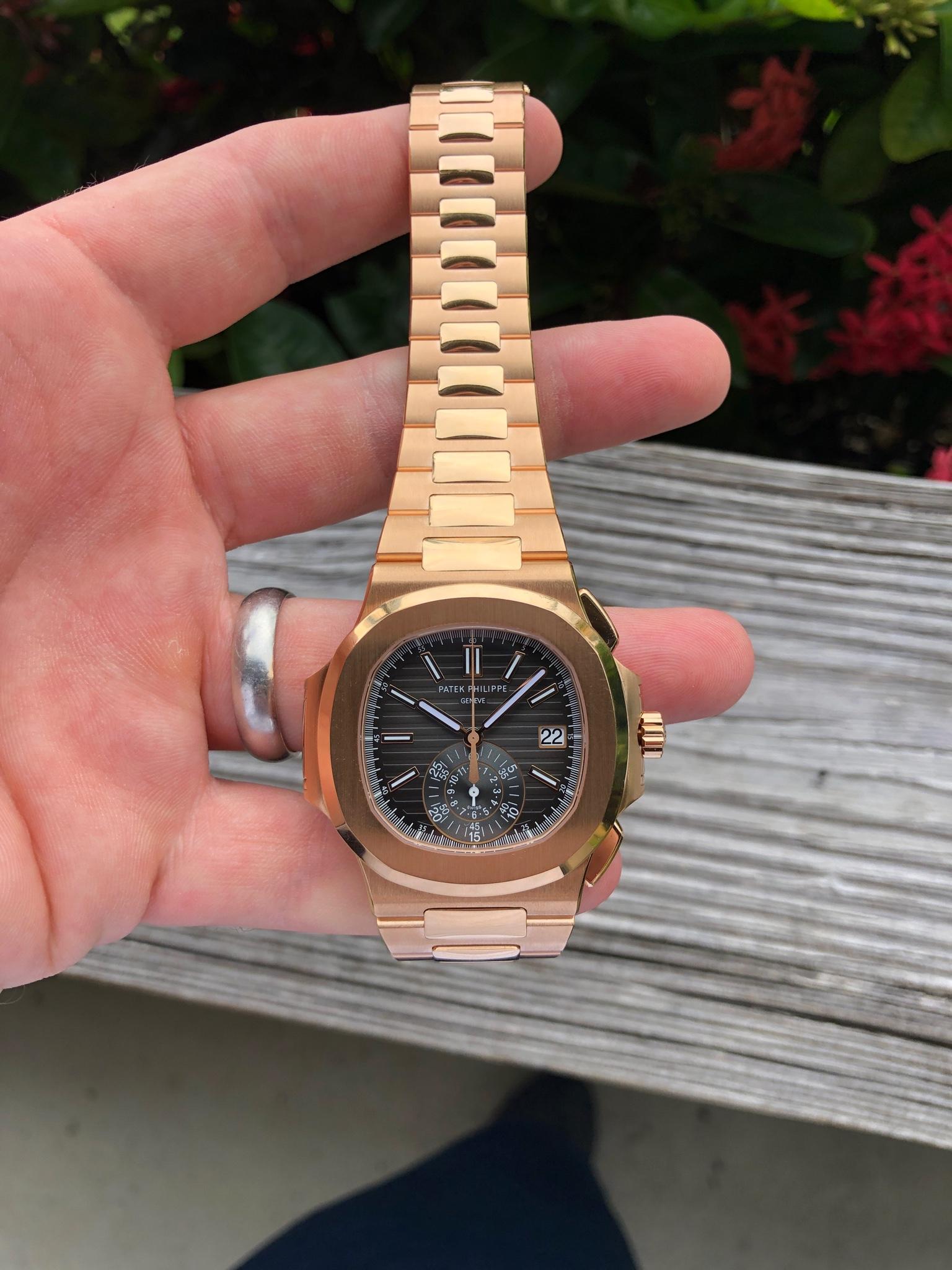 Patek Philippe Nautilus 5980 Rose Gold (5980R) Price Guide & Market Data