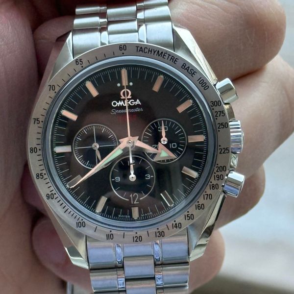 [WTS] Omega Speedmaster Broad Arrow 42mm 1957 on Forstner Bullet - Full ...