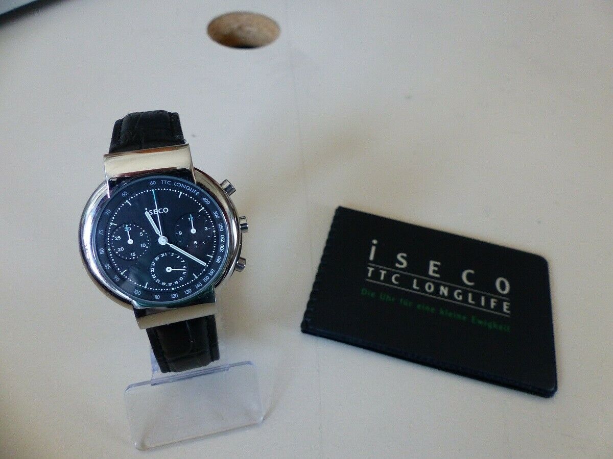 iseco Chronograph TTC LONGLIFE Quartz watch | eBay