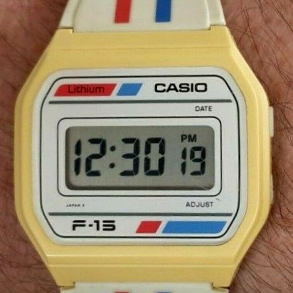 Rare Casio with F-14 module vintage watch | WatchCharts