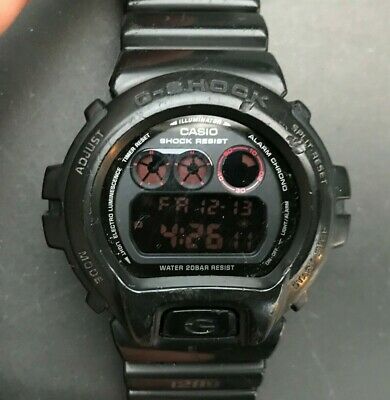 CASIO G-Shock DW-6900MS-1 (1289) Military Black 50mm watch New