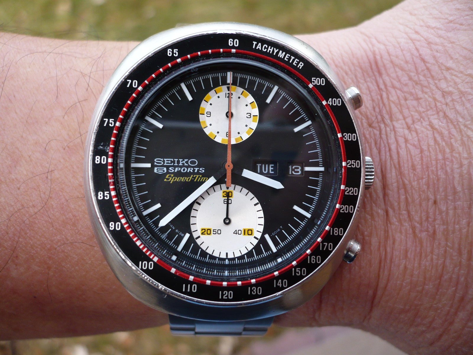 595 USD] FS: Seiko 6138-0011 UFO Speed-Timer JDM automatic chrono from  1976, EXCELLENT COND. - $595 | WatchCharts
