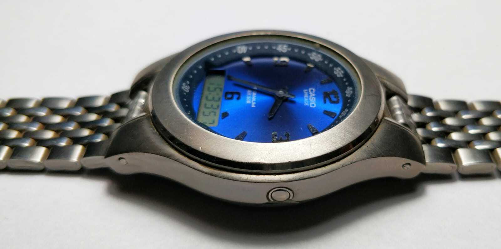 casio lineage titanium lin 166