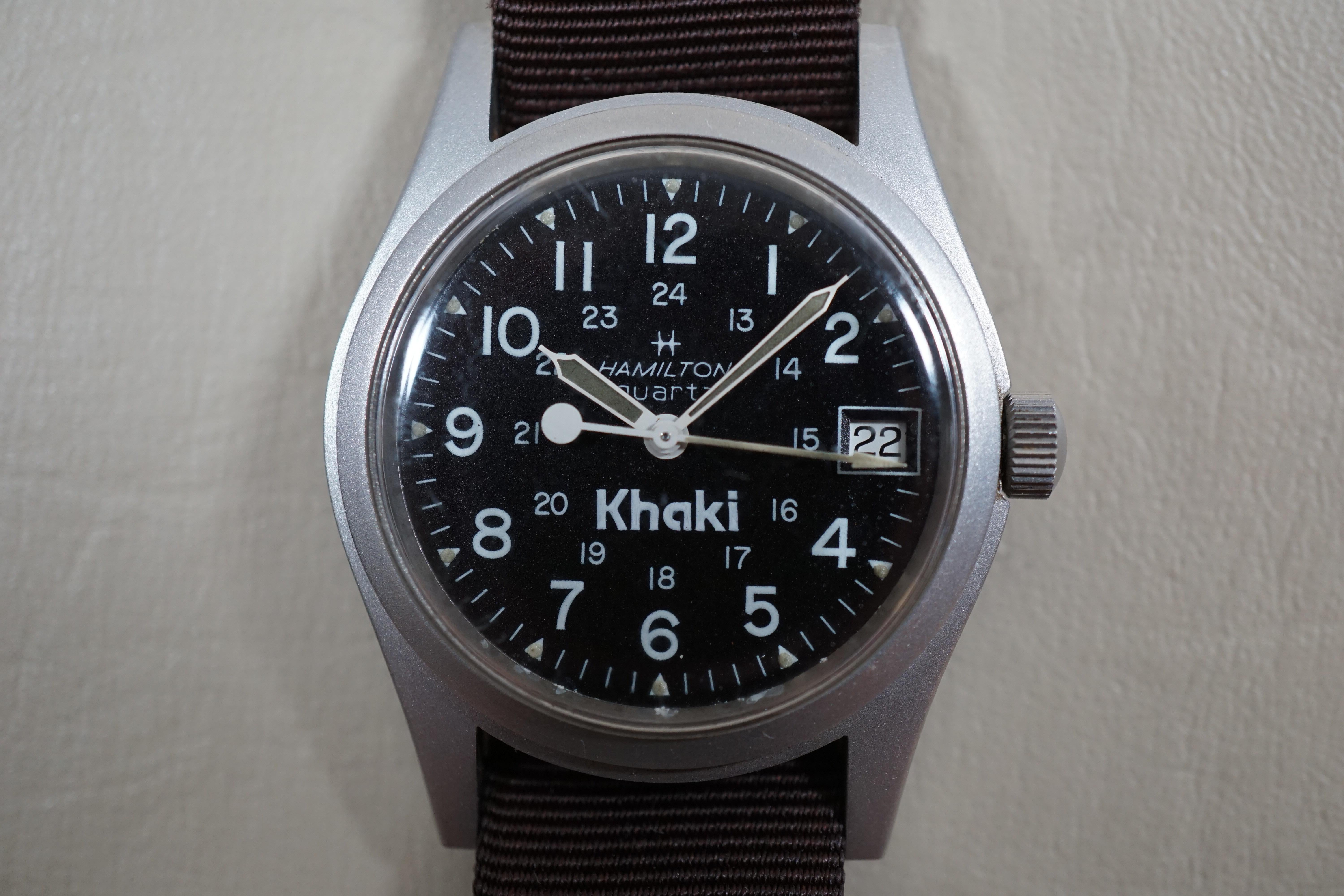 Vintage hamilton outlet khaki