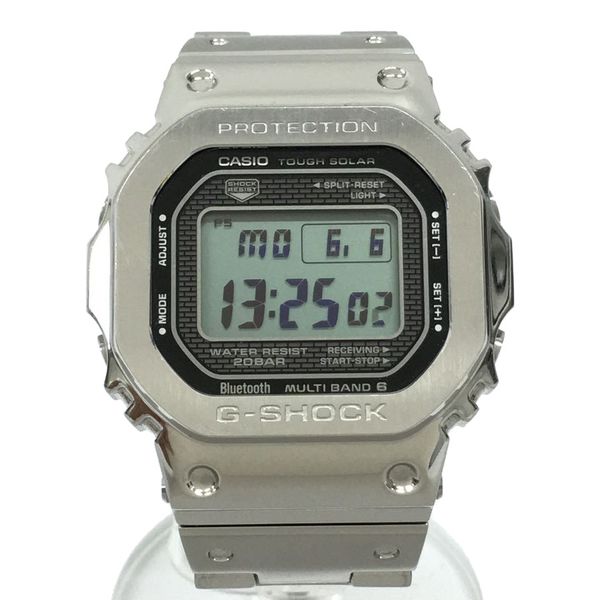 [Used] CASIO Solar watch / G-SHOCK / Digital / Stainless steel / SLV ...