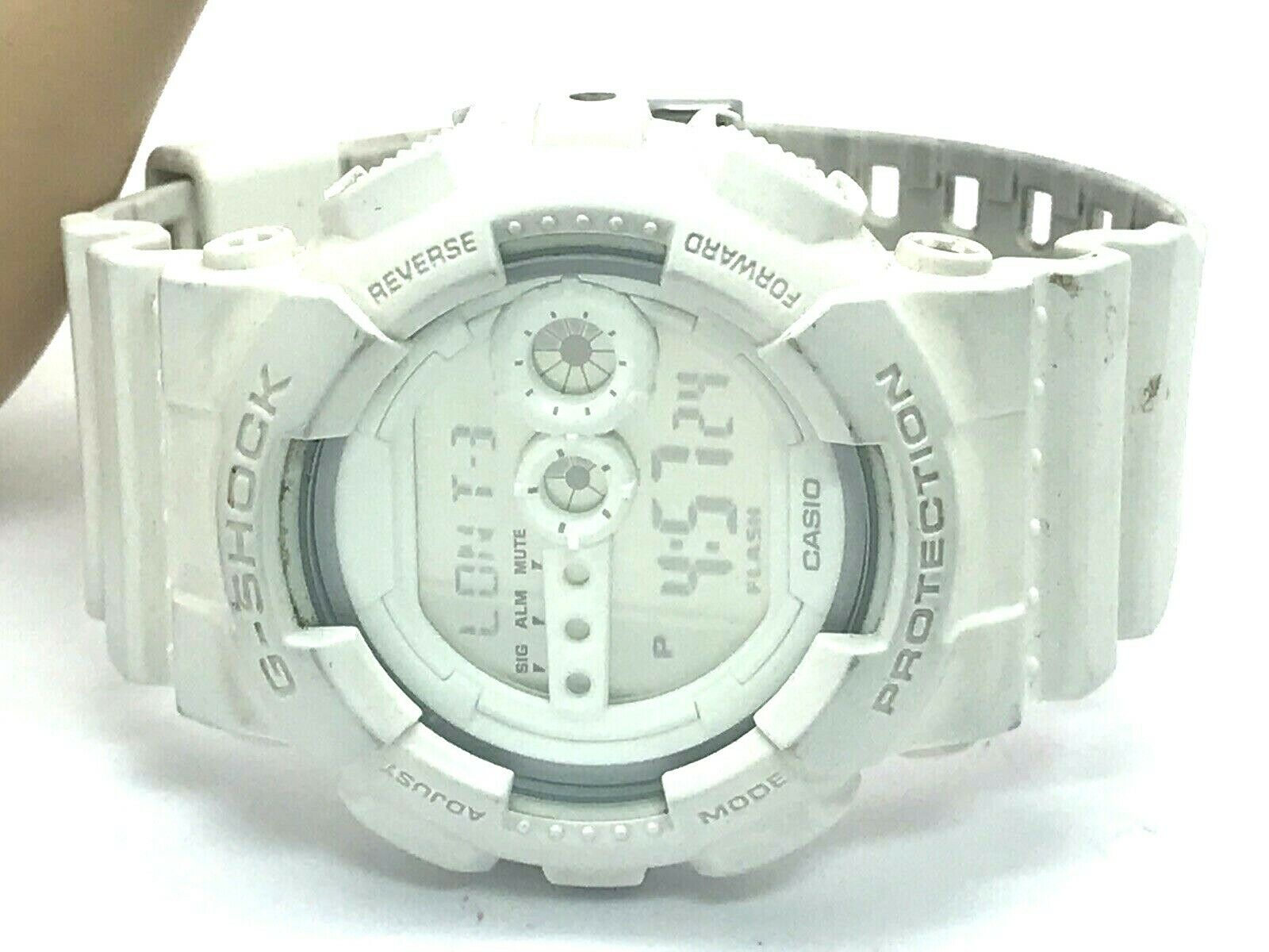 Casio 3263 G-Shock Men's White Resin Digital Watch 200m Sport