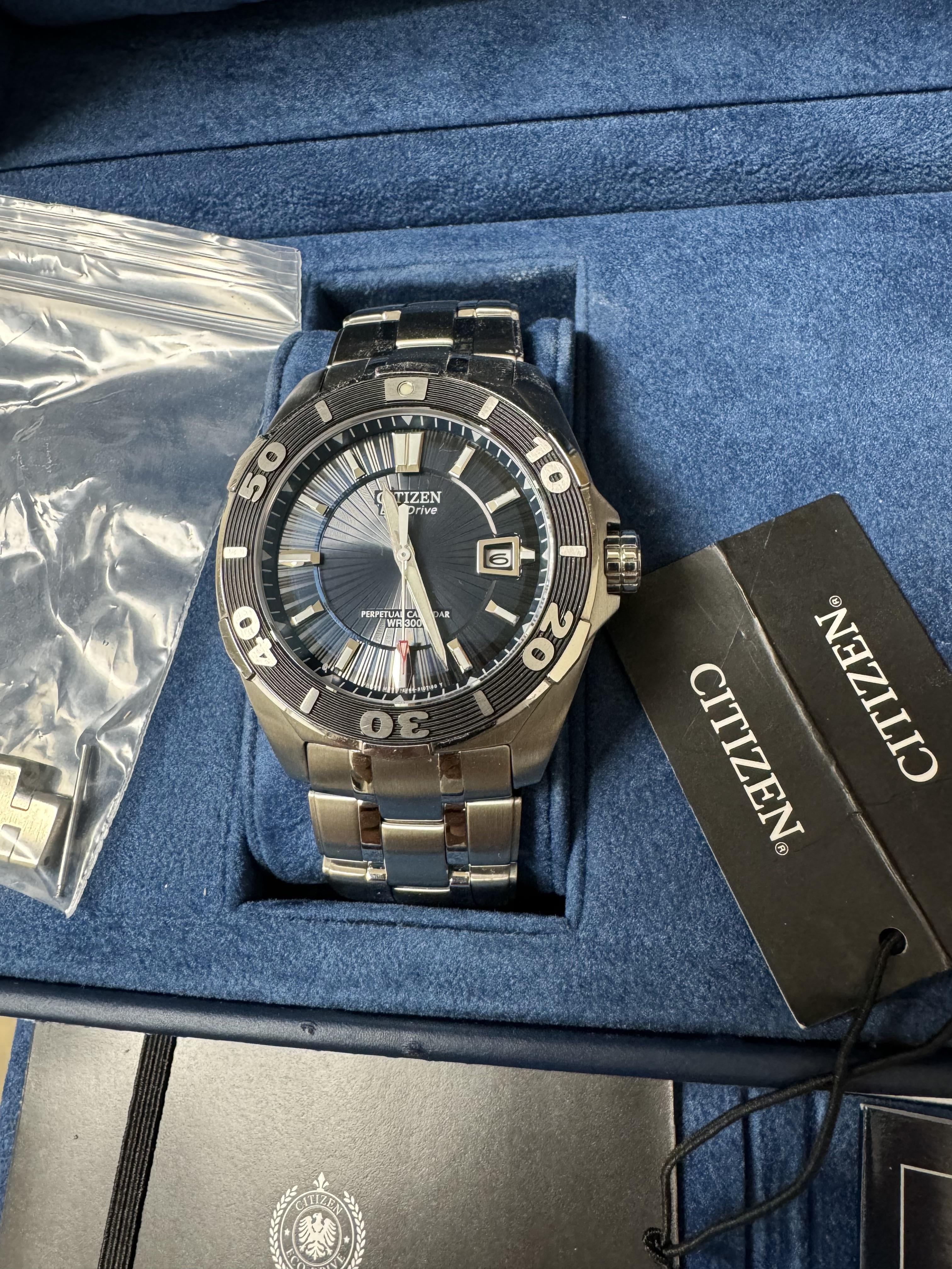 [WTS] Citizen eco-drive perpetual calendar “The signature collection ...