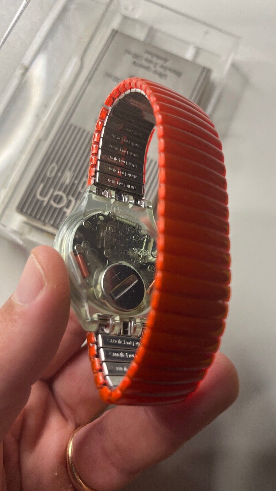 Swatch Chrono Inspyral SCG102 SCG103 1994 NUOVO FUNZIONANTE