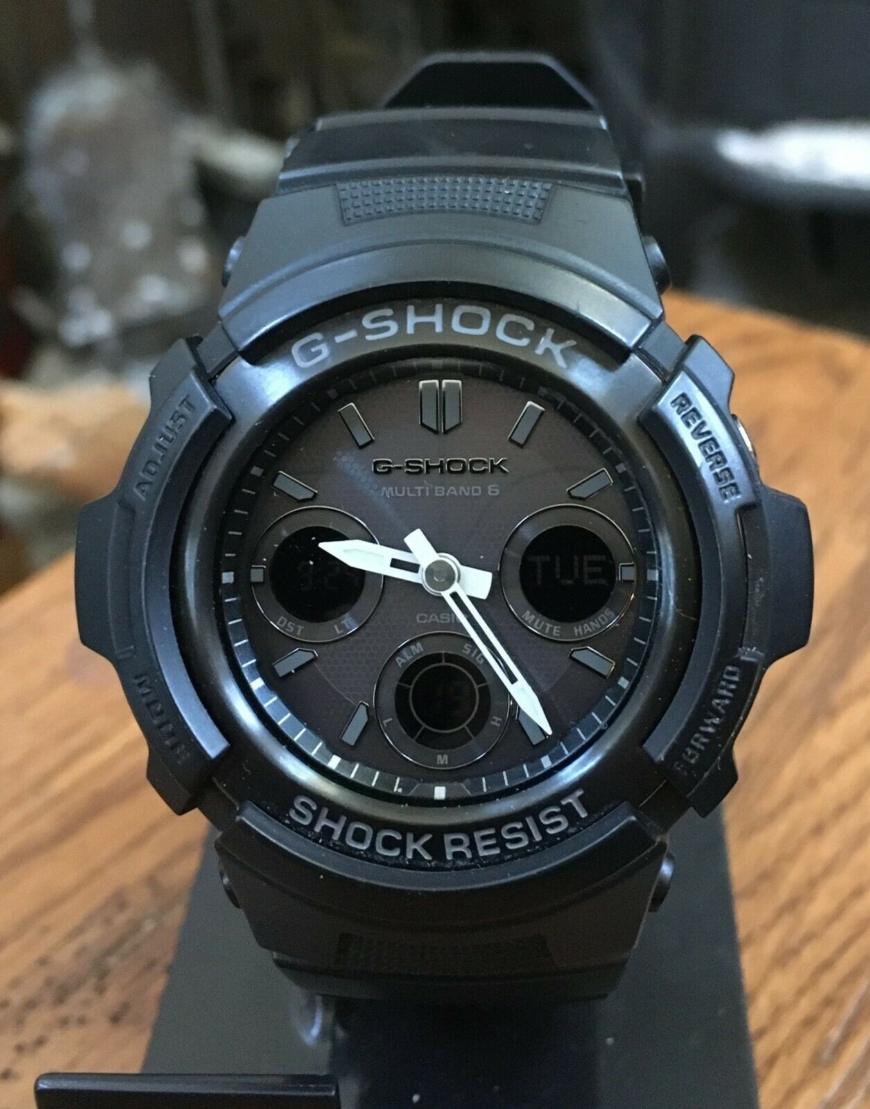 Casio G-SHOCK Men's AWGM-100B Mod 5230 Tough Solar Multiband 6 Anilog ...