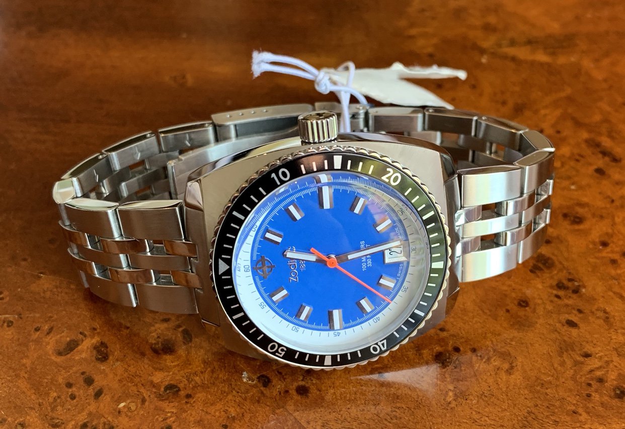 Zodiac Seadragon NOS Mint Z02235 | WatchCharts Marketplace