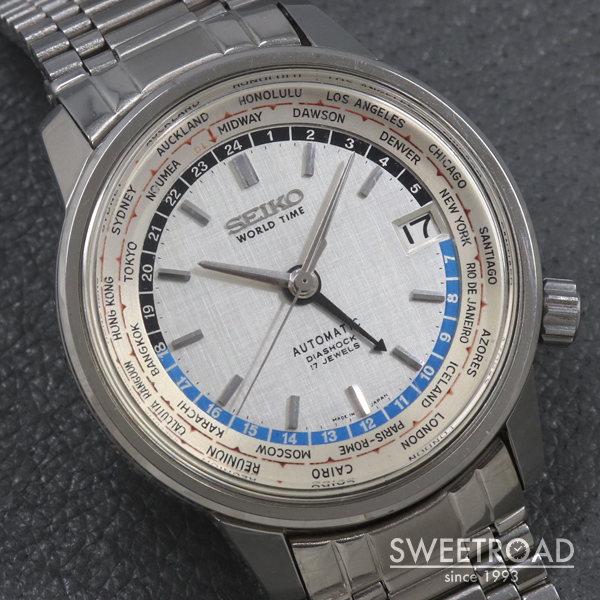 Kawasaki store [Seiko] Unused/World time/1st model/Ref.6217-7000