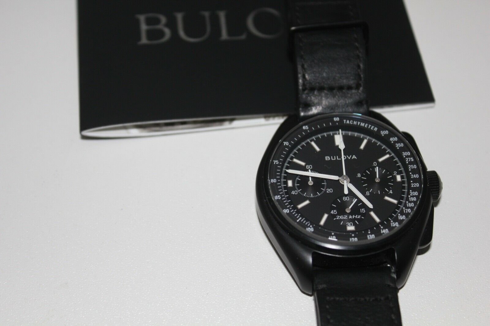 Bulova Special Edition Moon Apollo Lunar Pilot Chronograph Mens Watch