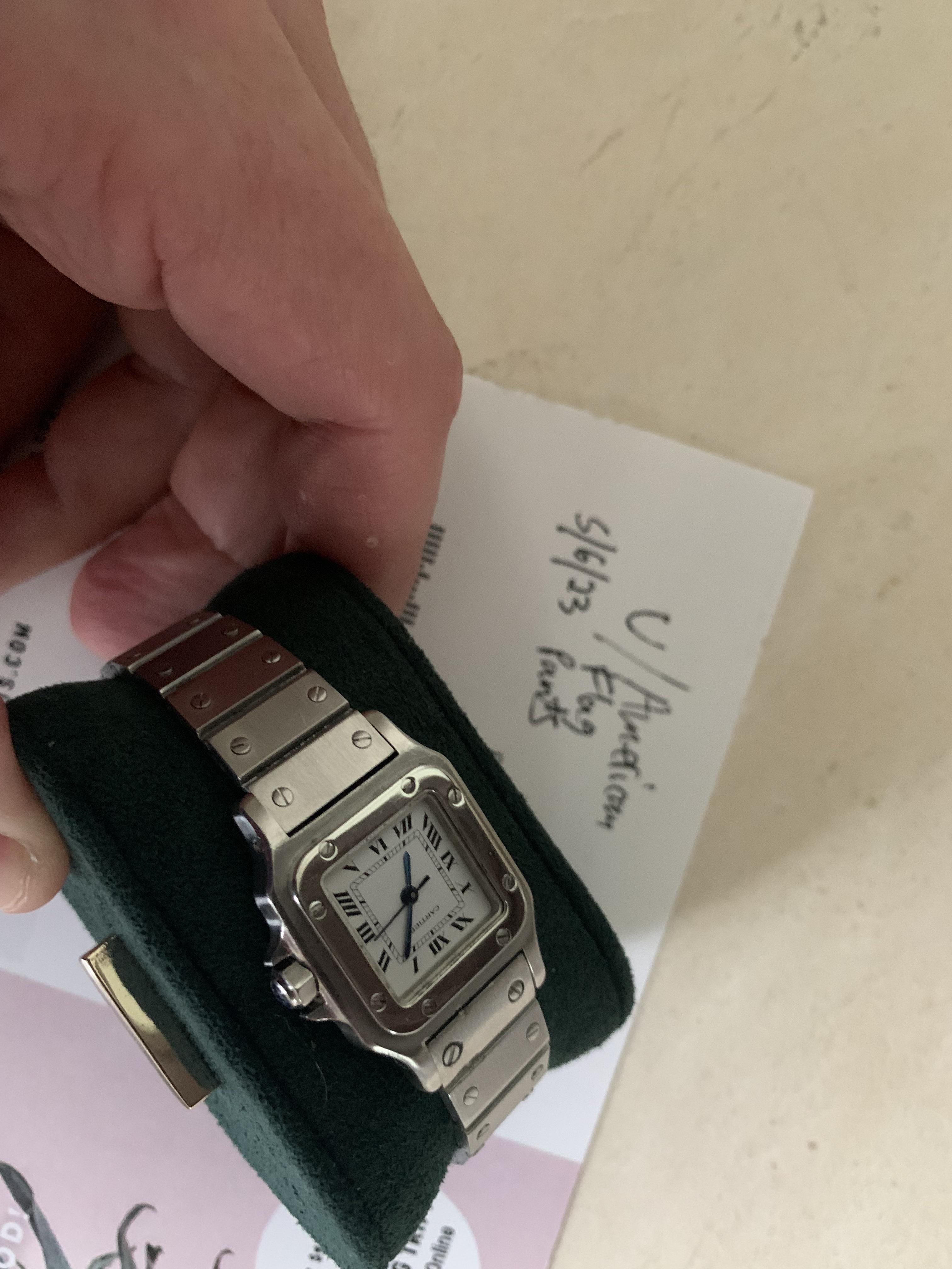 WTS Cartier Santos Galbee Ref 0901 1899 WatchCharts