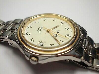 TISSOT SEASTAR DATE 2 TONE QUARTZ MEN S WATCH ARABIC WatchCharts