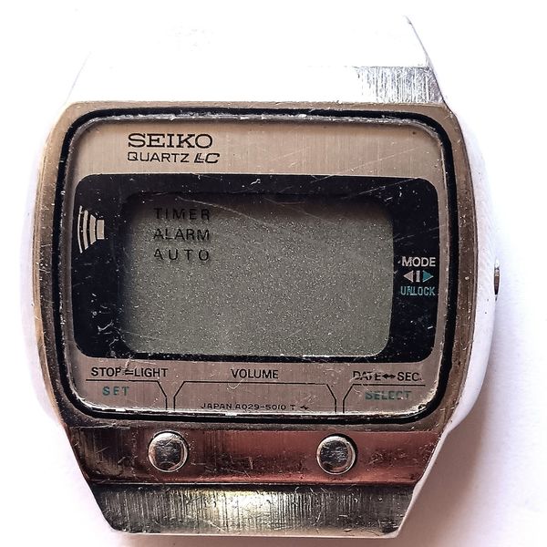 Verre De Montre Seiko SA1W65GE 00 – Pour A029-5010 – NOS Authentique – Neuf Sans Boîte