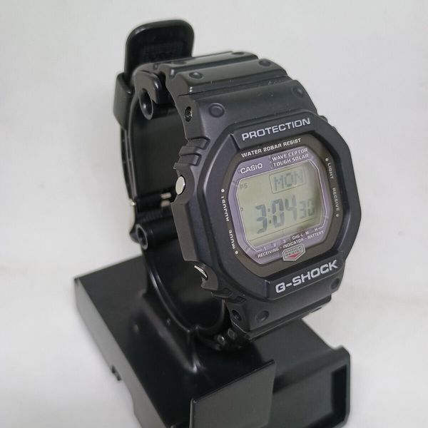 Casio G-Shock GW-5600J "The G 5600" Tough Solar Wave Ceptor Men's Watch ...