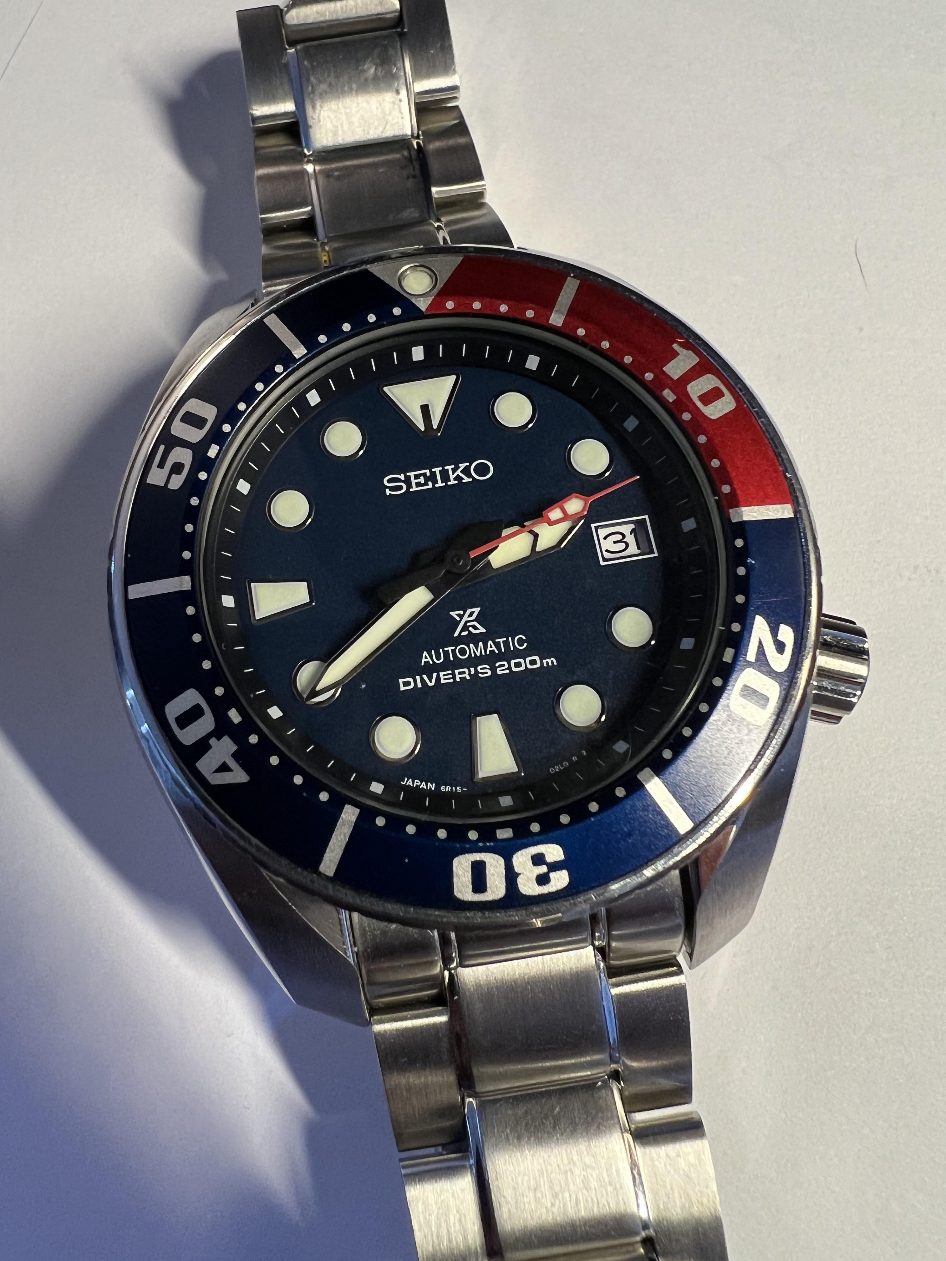 WTS Seiko SBDC57 Pepsi Sumo WatchCharts Marketplace