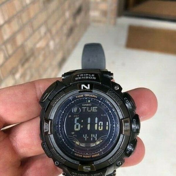 【CASIO PROTREK】 PRG-130Y BUY Casio 200M PROTREK Tough Solar Outdoor Watches PRG-130Y