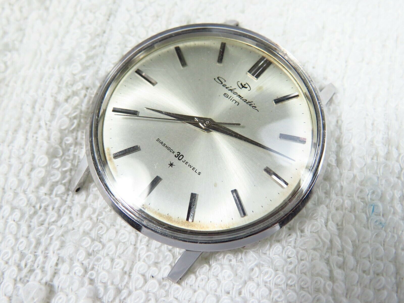 Vintage 1963 SEIKO seikomatic Slim 30 Jewels watch (83198 