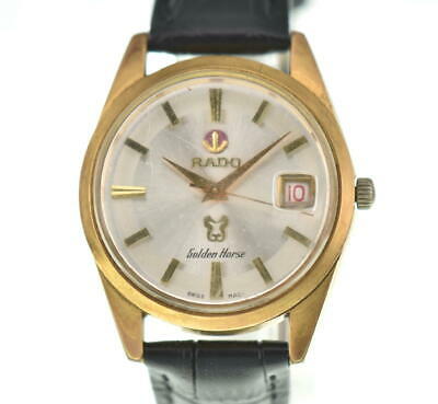 RADO Golden horse 623.3001.2 Date GP/Leather Automatic Men's